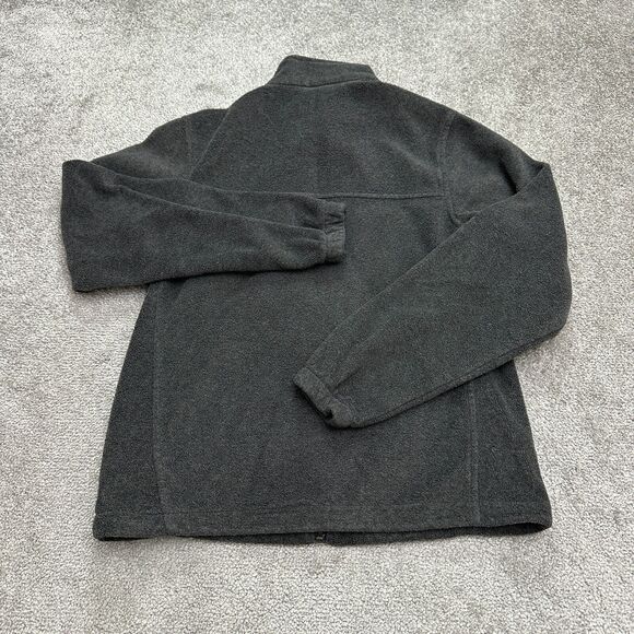Columbia Steens Mountain Fleece Jacket Mens Dark Gray Full Zip Pocket Outdoor - Picture 2 of 9